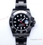 V9 Factory Rolex Black Blaken Submariner 40mm Watch Cal.2824 PVD Case